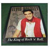 Elvis Presley metal sign 12.5 x 16