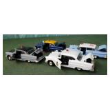 Die cast police cars