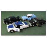 Die cast police cars
