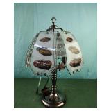 Dale Earnhardt touch lamp. New. Not tested