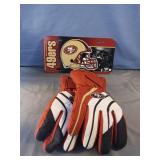 San Francisco 49ers plastic license plate and