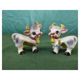 Cow salt and pepper shakers