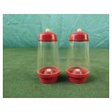 MCM Stanley plastic salt and pepper shakers