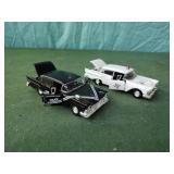 Die cast police cars