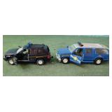 Die cast utility police vehicles