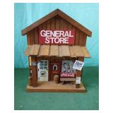 General Store hanging wood decor