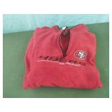 49ers 2XL pull over