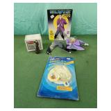 Elvis clock, pocket watch plastic, trinket box