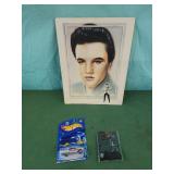 11x14 Elvis Presley unframed print. Hot Wheels