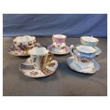China tea cups and saucers