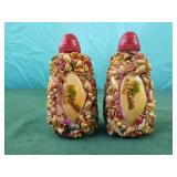 Florida sea shell salt and pepper shakers