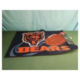Chicago Bears 20" x 30" non-skid tufted rug
