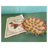 Vintage 10" basket, 1918 the Country Gentleman