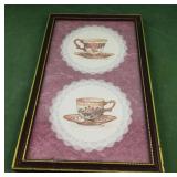 M. Hatter framed artwork