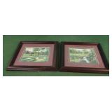 Sambataro Golf prints-Waterfall at Fifteen and