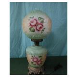 Gone With the Wind style hurricane lamp