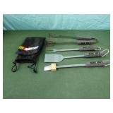 NASCAR 3 grilling accessories in bag