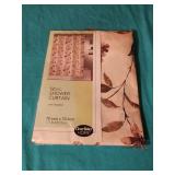 New in package shower curtain