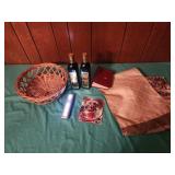 12" basket, marvel avengers night light, table