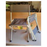 (2) Coleman Woodsman Chairs