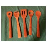 12" wooden utensils