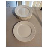 Set of 7 dinner plates