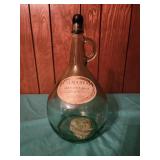 Wine bottle vthlg  13.5" tall