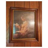 19x23 Young Girl Reading