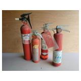 (4) Fire Extinguishers