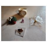 Assorted Pins and wrap watch