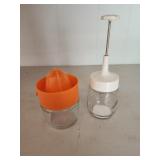 Vintage Gemco Nut Chopper White Lid, Vintage