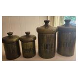 VINTAGE MCM HOLIDAY DESIGNS CERAMIC GREEN DRIP