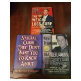 3 Kevin Trudeau books, weight loss, natural cures