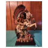 14.5" Native American figure