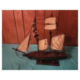 16x15 Schooner Wood Ship