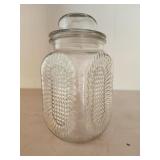 Vintage Anchor Hocking CLEAR Glass Apothecary