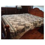 Wolf blanket 86 x 76