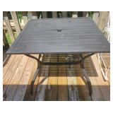 37x26x37 black patio table