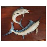Plastic fish wall decor
