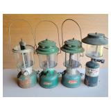 (4) Coleman Lanterns