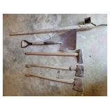 Axes, Shovel, Maul & Lever