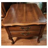 21x22x27 side table, has some scuffs on top see