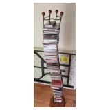 51" CD tower with contents, Country, Christmas,