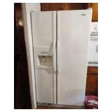 Whirlpool side by side refrigerator 36 x 69.5.