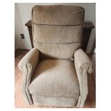 31x40x33 tan rocker recliner