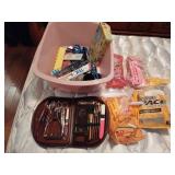 Razors, nail clippers, scissors and more ......