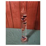 15" GALILEO THERMOMETER ~MULTI COLOR FLOATING