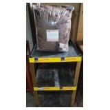 Plastic 3-Tier Fruit Drink Shelf & Brown