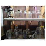 Shelf ContentsCanning Jars, Stapler & Hardware