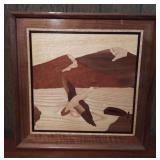 12 1/4 x 21 Mahogany Maple Walnut Cherry Inlaid